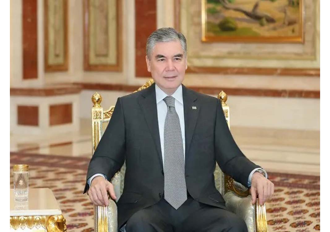 Gurbanguly Berdimuhamedow Türkmenistanyň Prezidentini gutlady