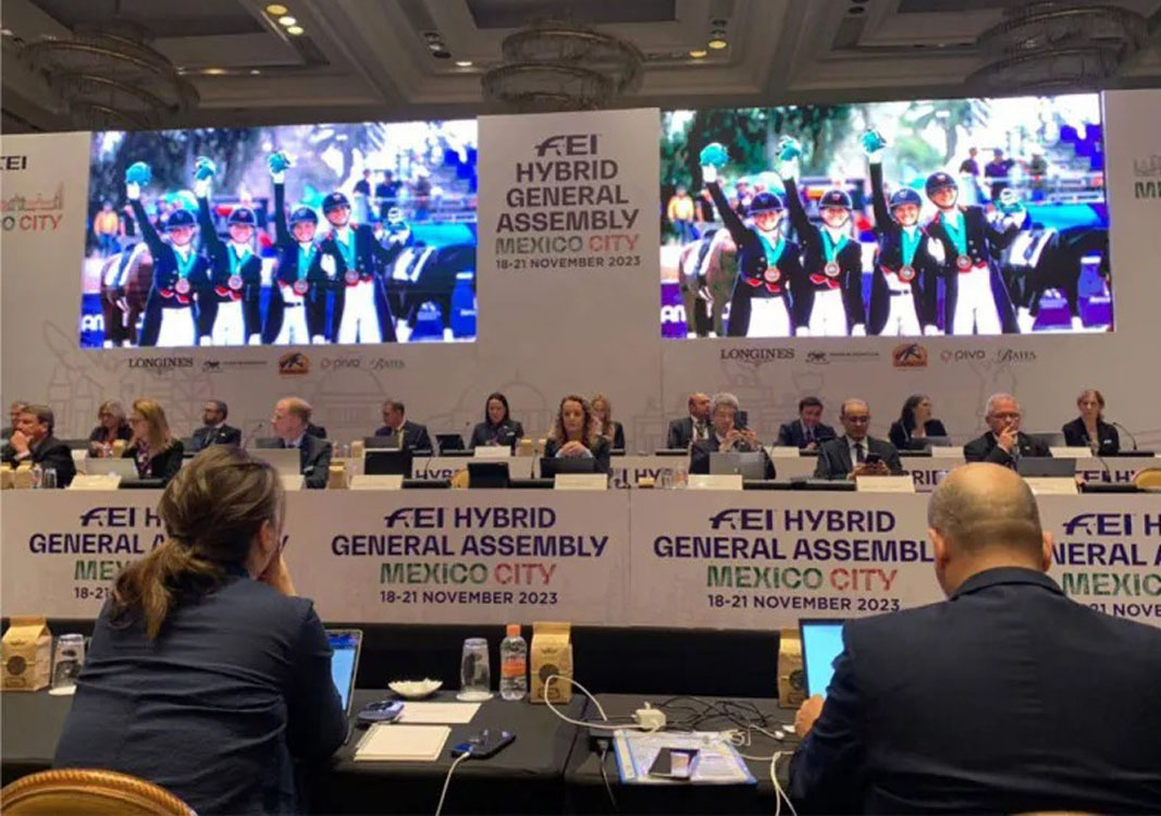  Aba Annaýew adyndaky Halkara atçylyk akademiýasynyň rektory FEI-niň Baş Assambleýasyna gatnaşdy