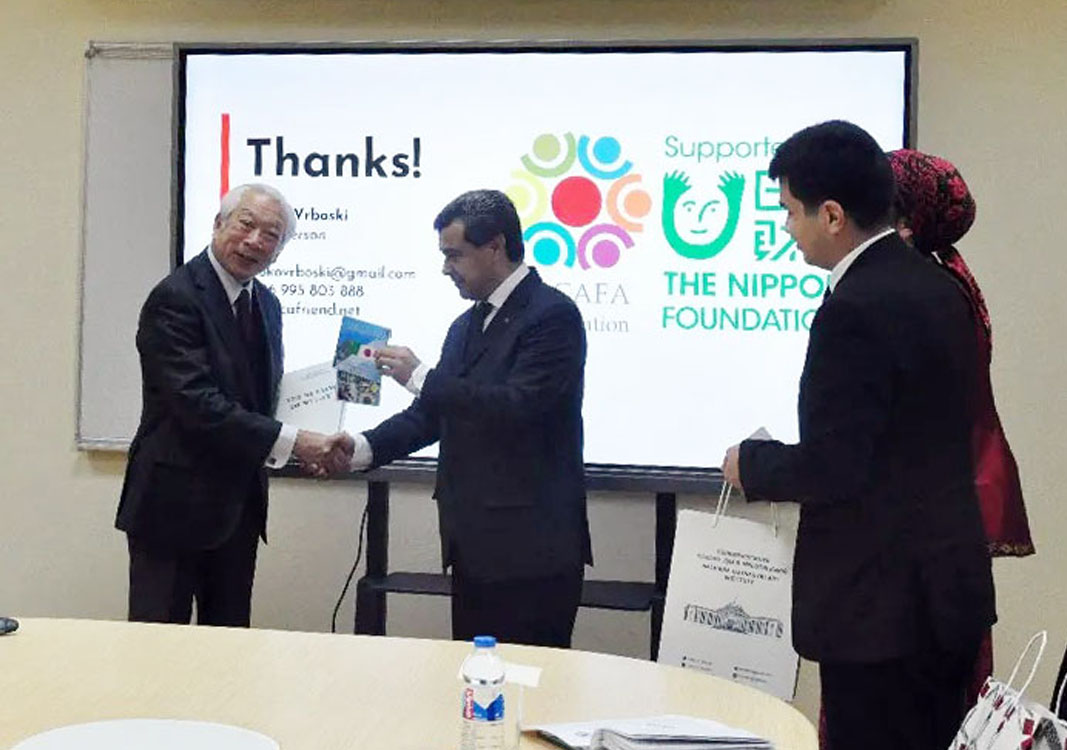 HGI-de Ýaponiýanyň Nippon gaznasynyň ýerine ýetiriji direktory kabul edildi