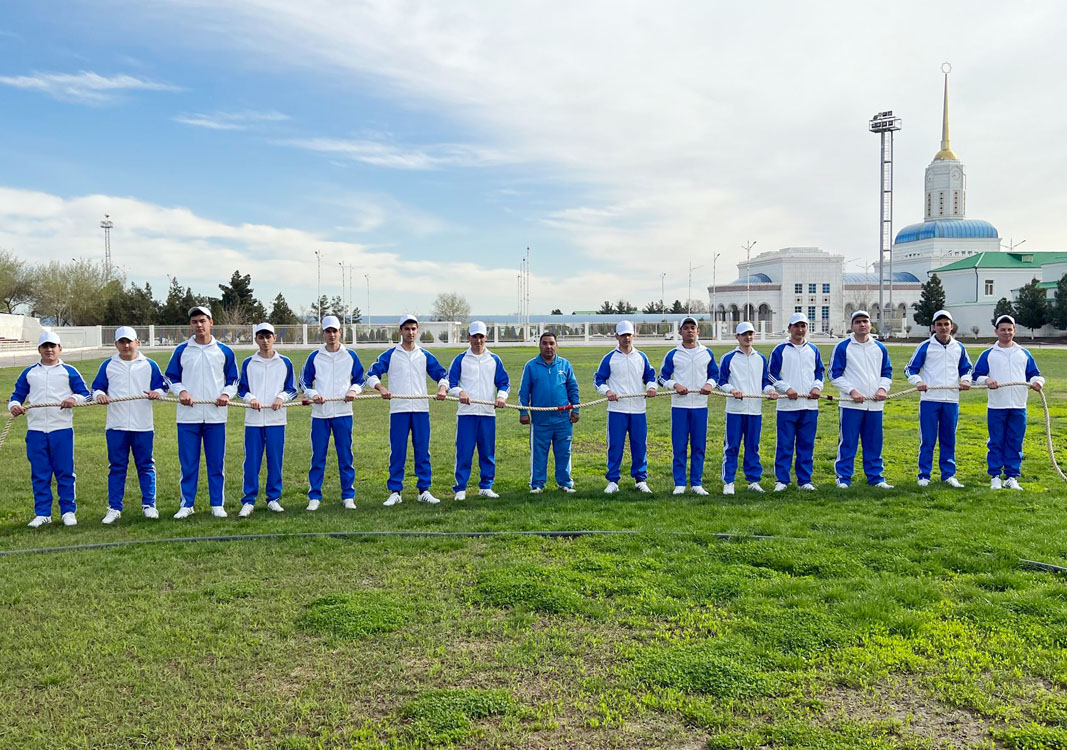 “Tanap çekişmek” görnüşi boýunça sport çäresi geçirildi