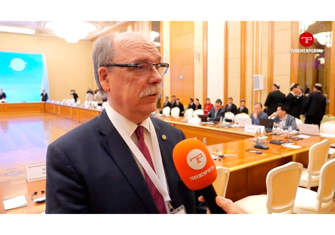 DÝHG-niň başlygy: Merkezi ulag geçelgesiniň ösdürilmeginde Türkmenistanyň orny möhümdir