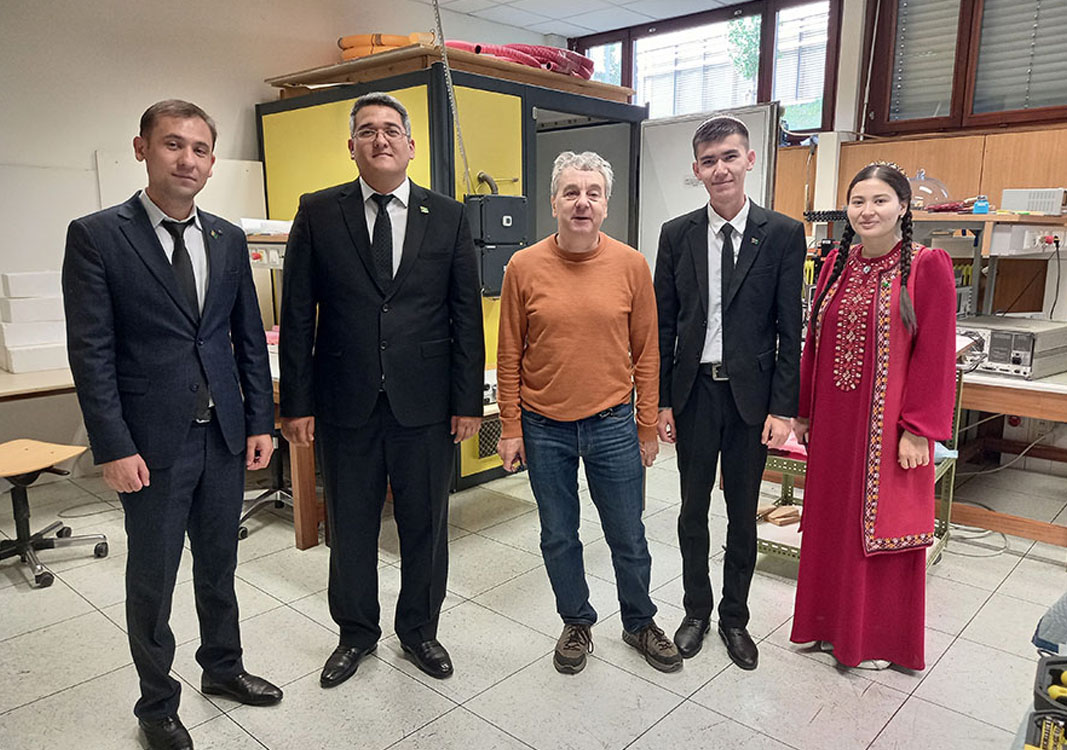 Türkmen ýokary okuw mekdebiniň wekilleri Awstriýada iş saparynda