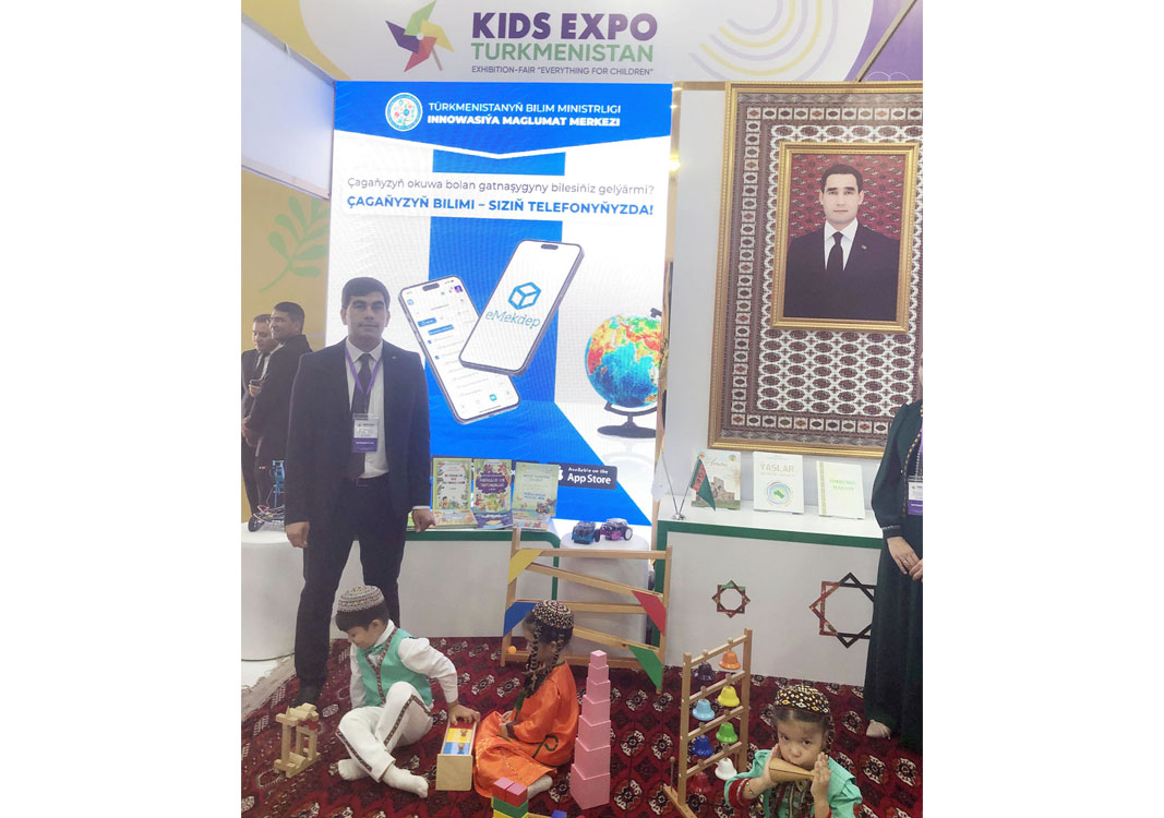 «Kids Expo» halkara sergi-ýarmarkasy: hemme zat çagalar üçin