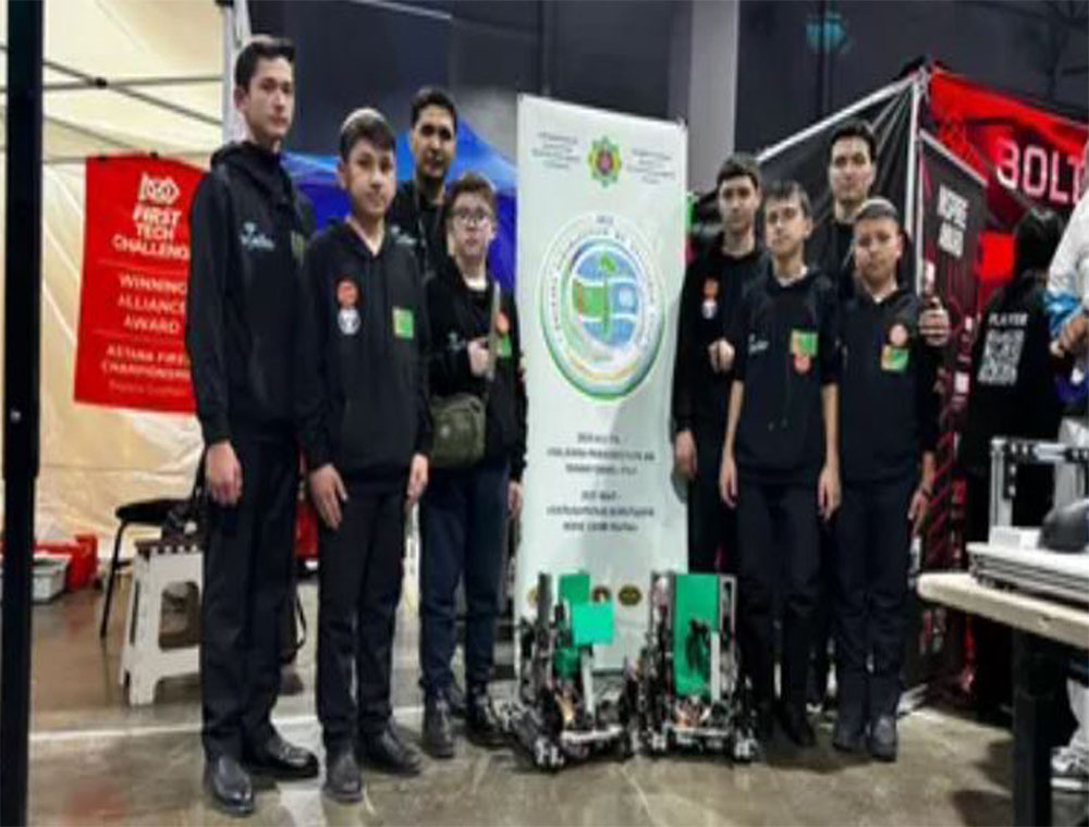 Türkmen ýaş inženerleri «Almaty Tech Cup — 2025» halkara robototehnika çempionatyna gatnaşýarlar
